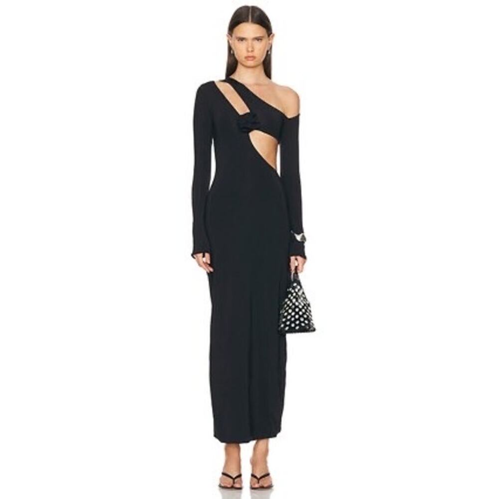 MAYGEL CORONEL - TANARO MAXI DRESS black- OX